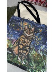Bolso gato aleopardado