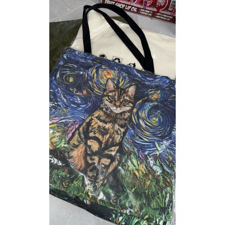 Bolso gato aleopardado