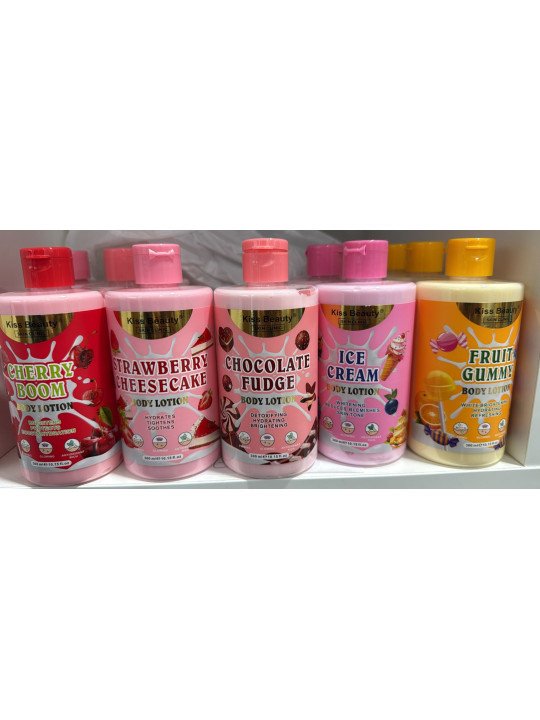 Loción corporal sabores