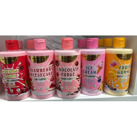 Loción corporal sabores