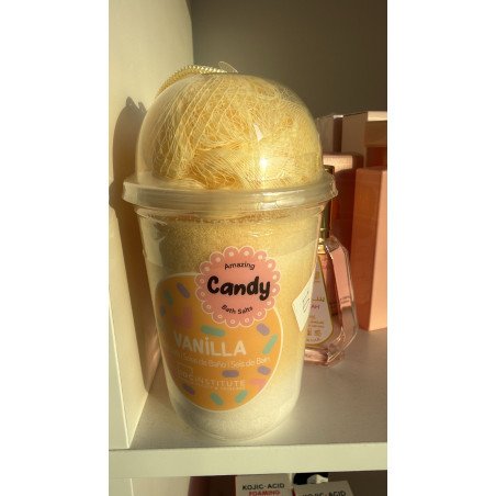 Sales de baño vainilla