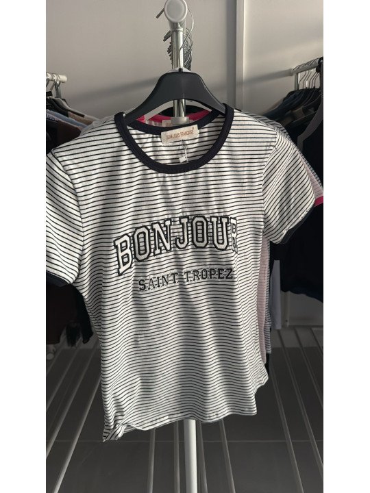 Camiseta bon jour