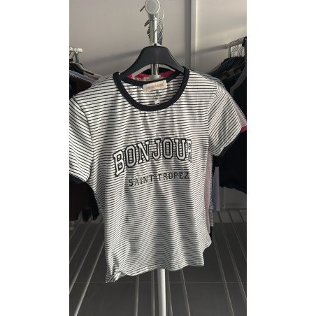 Camiseta bon jour