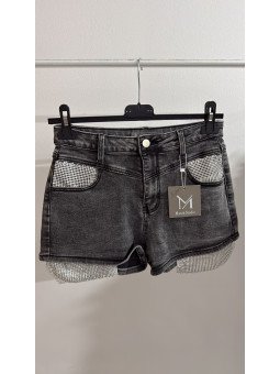 Vaquero corto brillo