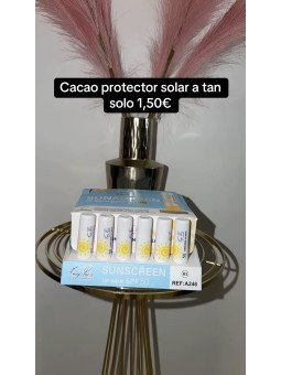 cacao protector solar