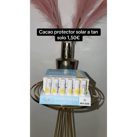 cacao protector solar