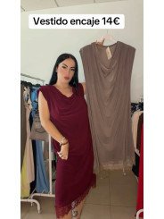vestido encaje