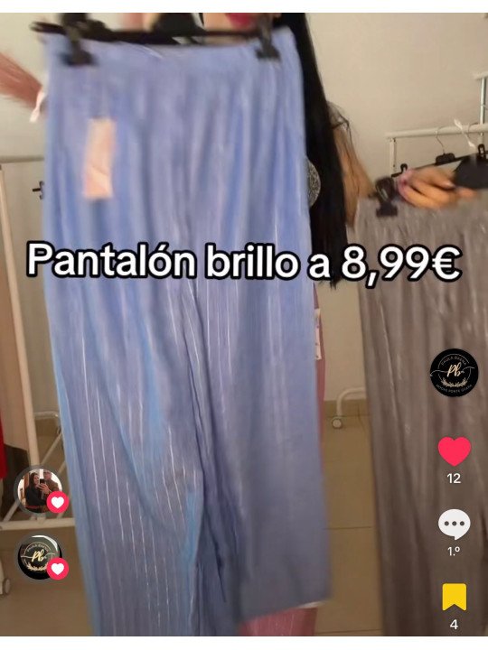 pantalon brillo