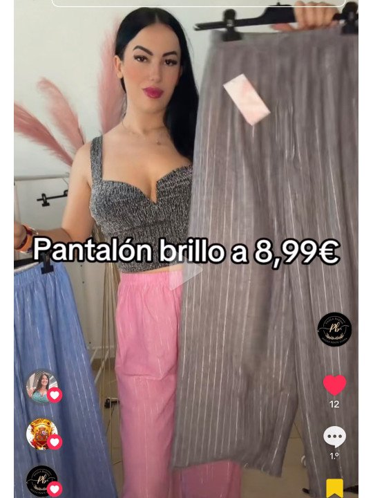 pantalon brillo