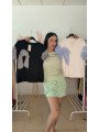 camiseta lazo vichy
