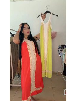 vestido fluor