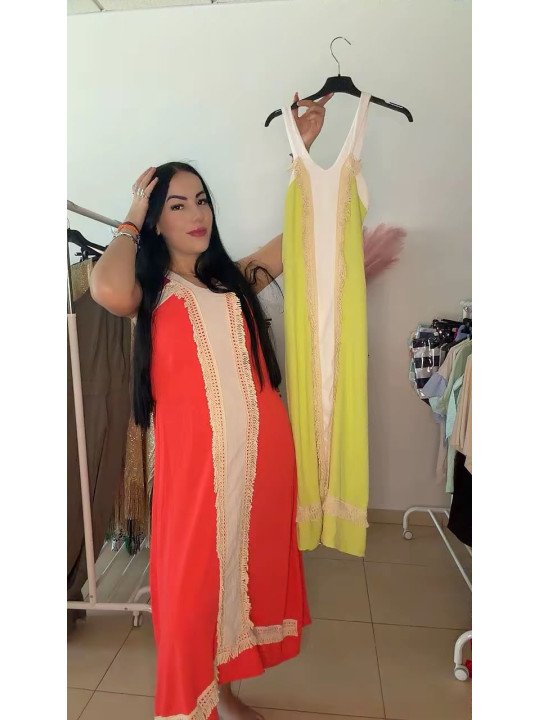 vestido fluor