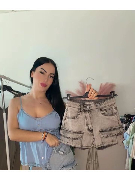 blusa azul