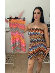 vestido estampado