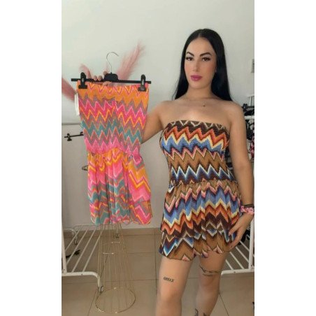 vestido estampado