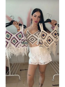 pantalon croche