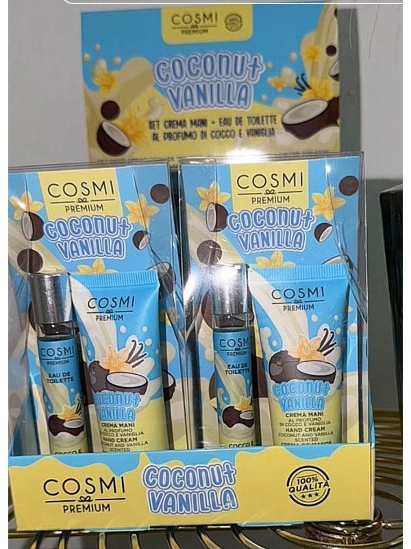 Set coco y vainilla